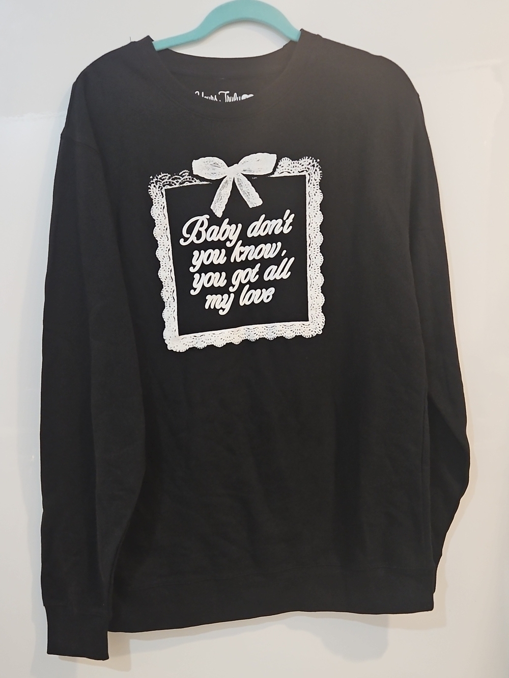 Yours Truly Ariana Grande 10th Anniversary All My Love Crewneck